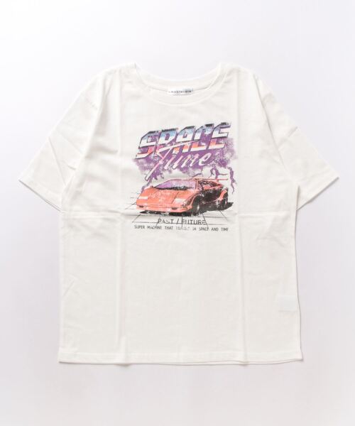 each（イーチ）の「バンドプリントビッグTシャツ（Tシャツ/カットソー・レディース・ブラック/オフホワイト・FREE）」の20枚目の写真