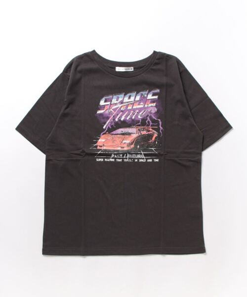 each（イーチ）の「バンドプリントビッグTシャツ（Tシャツ/カットソー・レディース・ブラック/オフホワイト・FREE）」の21枚目の写真