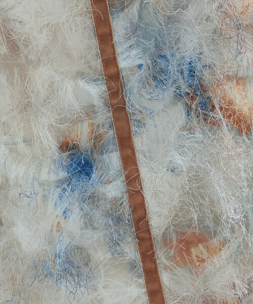 Ray BEAMS（レイビームス）の「Ray BEAMS / プリント フリンジ スカート（スカート・レディース・ブラウン/グレー・0/1）」の3枚目の写真