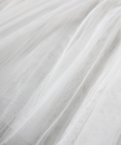 Bonjour Sagan（ボンジュールサガン）の「バックダブルリボンチュールキャミ（キャミソール・レディース・ブラック/ホワイト/カーキ・FREE）」の11枚目の写真