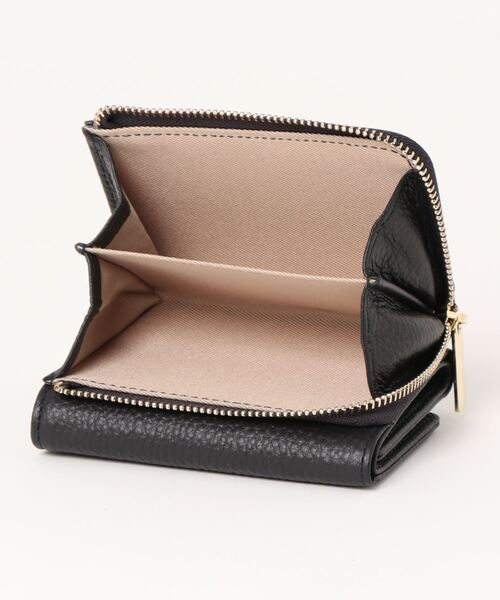 emesuelee（エメスーリー）の「本革 三つ折りミニウォレット（財布・レディース・ピンク/オレンジ/シルバー/ブラック・フリー）」の10枚目の写真