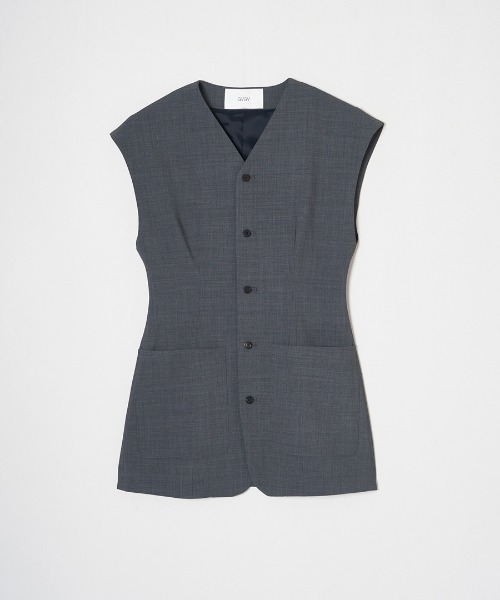 G.V.G.V.(ジーヴィージーヴィー)の「SEPARATED JACKET(その他アウター・レディース・グレー/ブラック・36)」の6枚目の写真