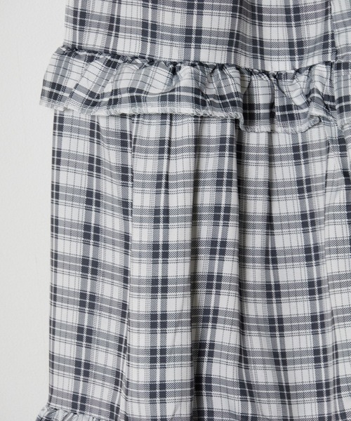 ROOPTOKYO（ループトウキョウ）の「▲ギンガムチェックティアードスカート（スカート・レディース・ブラック/ピンク・S/M/L）」の18枚目の写真