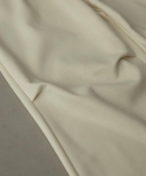 MONO-MART（モノマート）の「テックスウェード裾ドローコードタックワイドパンツ（その他パンツ・メンズ・ブラック/グリーン/アイボリー/チャコール・S/M/L）」の22枚目の写真