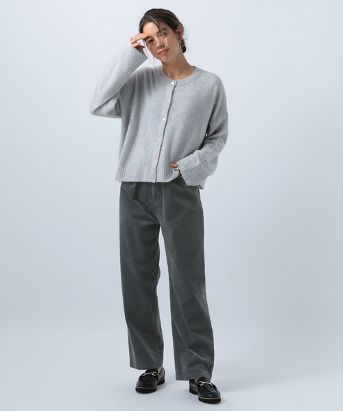 BAYFLOW（ベイフロー）の「コーデュロイパンツ（その他パンツ・レディース・グレイッシュベージュ/チャコール/パープル/キャメル・SMALL/MEDIUM/LARGE）」の13枚目の写真