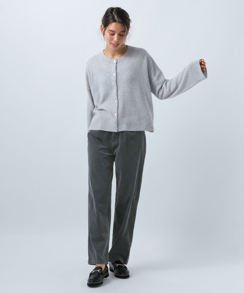 BAYFLOW（ベイフロー）の「コーデュロイパンツ（その他パンツ・レディース・グレイッシュベージュ/チャコール/パープル/キャメル・SMALL/MEDIUM/LARGE）」の16枚目の写真
