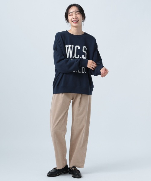 BAYFLOW（ベイフロー）の「コーデュロイパンツ（その他パンツ・レディース・グレイッシュベージュ/チャコール/パープル/キャメル・SMALL/MEDIUM/LARGE）」の8枚目の写真