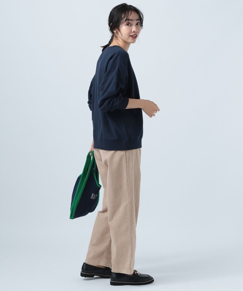 BAYFLOW（ベイフロー）の「コーデュロイパンツ（その他パンツ・レディース・グレイッシュベージュ/チャコール/パープル/キャメル・SMALL/MEDIUM/LARGE）」の19枚目の写真