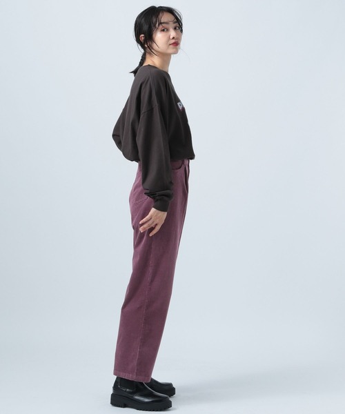 BAYFLOW（ベイフロー）の「コーデュロイパンツ（その他パンツ・レディース・グレイッシュベージュ/チャコール/パープル/キャメル・SMALL/MEDIUM/LARGE）」の14枚目の写真