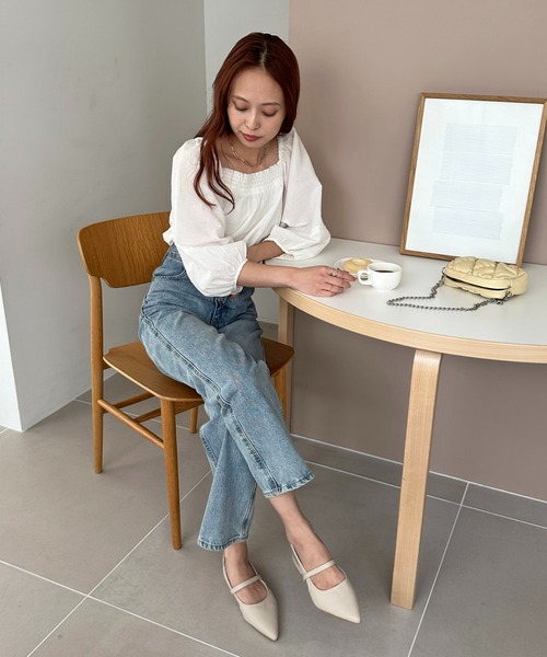 DISCOAT(ディスコート)の「《新色追加!/S~Lサイズ》ポインテッドストラップシューズ(パンプス・レディース・ブラック/シルバー/ゴールド/ライトベージュ/ゴールド系その他/シルバー系その他/ブラック系その他2/ブラック系その他/グレー系その他/ブロンズ・SMALL/MEDIUM/LARGE)」の17枚目の写真