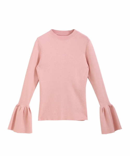 ベルフレアスリーブニット（ニット/セーター）｜Fit more（フィット