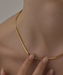 【CENE】セネ/3mmスネークチェーンネックレス