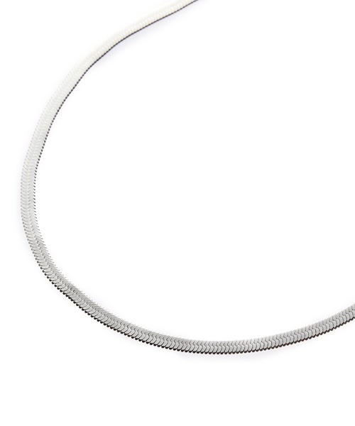 CENE(セネ)の「【CENE】セネ/3mmスネークチェーンネックレス(ネックレス・レディース・ピンクゴールド/ゴールド/シルバー・FREE)」の7枚目の写真