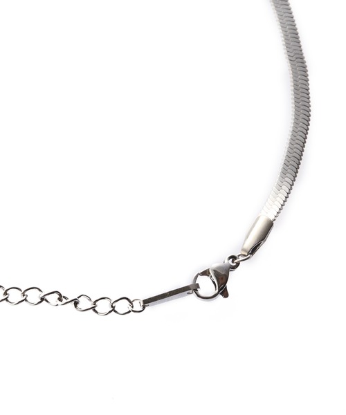 CENE(セネ)の「【CENE】セネ/3mmスネークチェーンネックレス(ネックレス・レディース・ピンクゴールド/ゴールド/シルバー・FREE)」の8枚目の写真