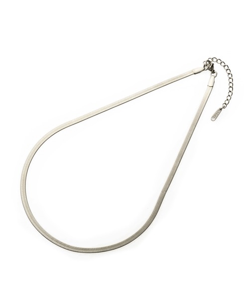 CENE(セネ)の「【CENE】セネ/3mmスネークチェーンネックレス(ネックレス・レディース・ピンクゴールド/ゴールド/シルバー・FREE)」の11枚目の写真