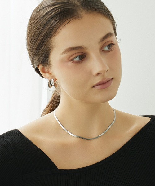 CENE(セネ)の「【CENE】セネ/3mmスネークチェーンネックレス(ネックレス・レディース・ピンクゴールド/ゴールド/シルバー・FREE)」の16枚目の写真