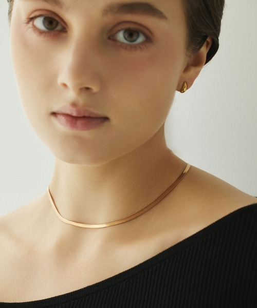 CENE(セネ)の「【CENE】セネ/3mmスネークチェーンネックレス(ネックレス・レディース・ピンクゴールド/ゴールド/シルバー・FREE)」の20枚目の写真