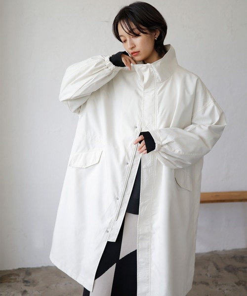 LIAN（リアン）の「ベネシャンモッズコート（モッズコート・レディース・ブラック/カーキ/アイボリー・FREE）」の17枚目の写真