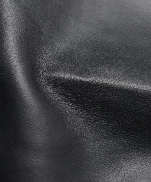 BENDER TOKYO(ベンダートウキョウ)の「【BENDER TOKYO】シンセティックレザー シングル ライダースジャケット(ライダースジャケット・メンズ・ネイビー/ワイン/ブラック/ブルー・L/XL/M)」の6枚目の写真