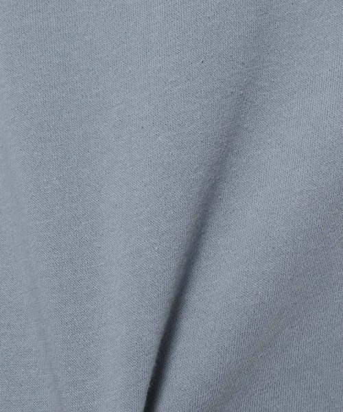 mysty woman（ミスティウーマン）の「ラグランショート裏毛プルオーバー　978503（スウェット・レディース・グレイッシュブルー/チャコールグレー/アイボリー・FREE）」の15枚目の写真