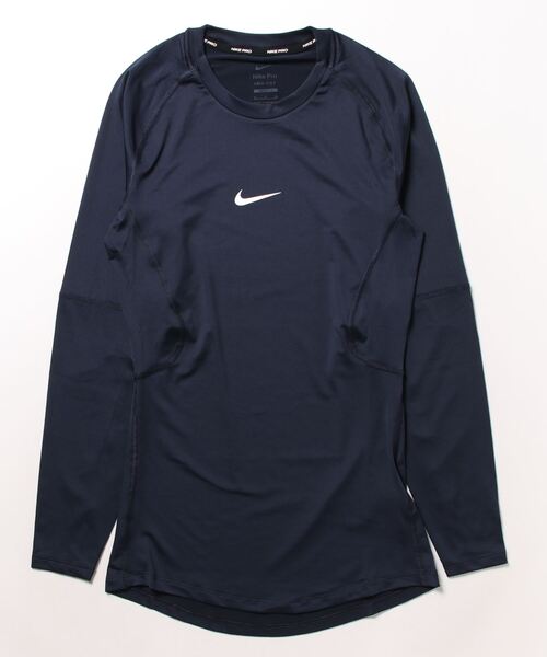 NIKE（ナイキ）の「《NIKEアパレル》NP DF L/S ﾀｲﾄ ﾄｯﾌﾟ（その他トップス・メンズ・ブラック/ネイビー/ホワイト/ダークブルー・S/L/M/XL/2XL）」の3枚目の写真