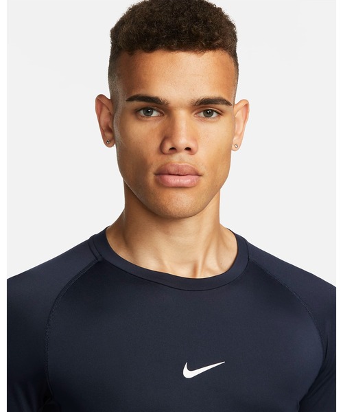 NIKE（ナイキ）の「《NIKEアパレル》NP DF L/S ﾀｲﾄ ﾄｯﾌﾟ（その他トップス・メンズ・ブラック/ネイビー/ホワイト/ダークブルー・S/L/M/XL/2XL）」の17枚目の写真