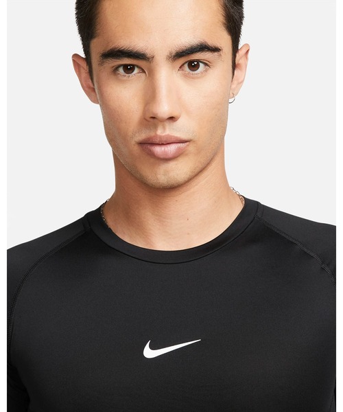 NIKE（ナイキ）の「《NIKEアパレル》NP DF L/S ﾀｲﾄ ﾄｯﾌﾟ（その他トップス・メンズ・ブラック/ネイビー/ホワイト/ダークブルー・S/L/M/XL/2XL）」の6枚目の写真