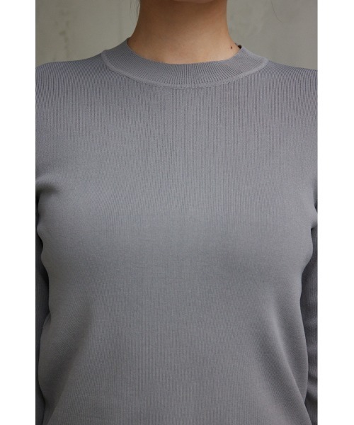 AZUL by moussy（アズールバイマウジー）の「カラーカフブロックニットトップス（ニット/セーター・レディース・ブラック/ネイビー/グレー・FREE）」の19枚目の写真