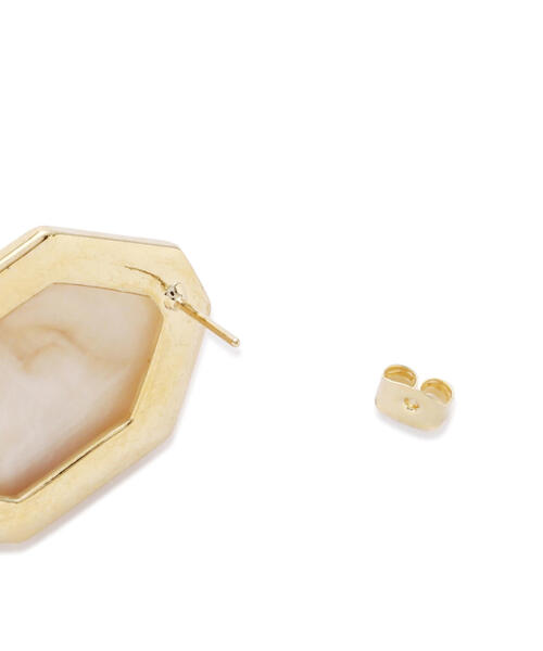 EDIT COLOGNE(エディットコロン)の「ゴールドフレームピアス(ピアス(両耳用)・レディース・ゴールド/ゴールド系その他・フリ-)」の11枚目の写真