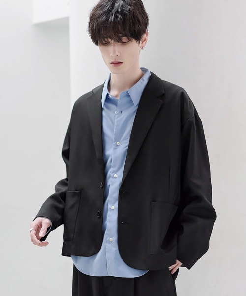 セール】【セットアップ 2点セット】防シワシングル/ダブルテーラード