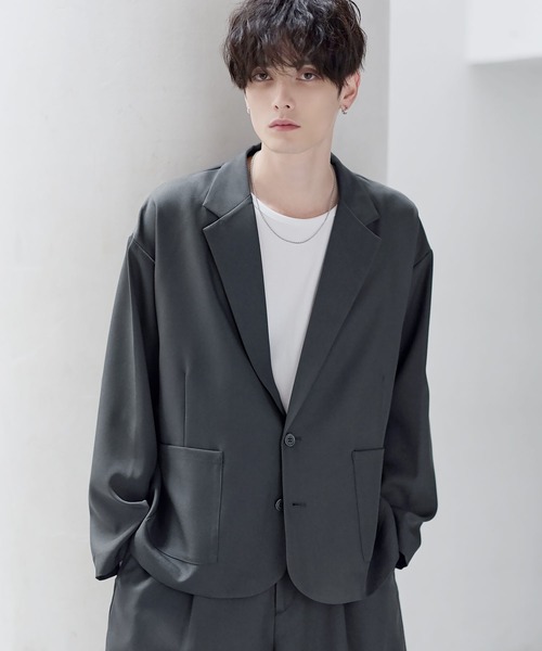 セール】【セットアップ 2点セット】防シワシングル/ダブルテーラード