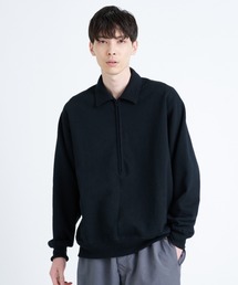 marka | HALF ZIP POLO(ポロシャツ)