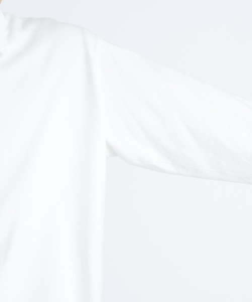 marka（マーカ）の「HALF ZIP POLO（ポロシャツ・メンズ・ホワイト/ブラック・1/2）」の8枚目の写真