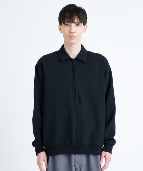 marka（マーカ）の「HALF ZIP POLO（ポロシャツ）」 - WEAR
