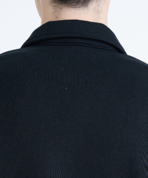 marka（マーカ）の「HALF ZIP POLO（ポロシャツ・メンズ・ホワイト/ブラック・1/2）」の19枚目の写真