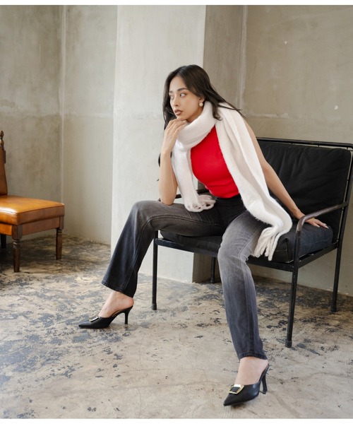 LATINA（ラティーナ）の「グラデーションブラックデニムパンツ（デニムパンツ・レディース・ブラック・S/XL/L/M）」の5枚目の写真