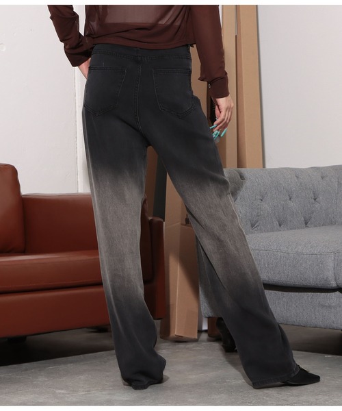 LATINA（ラティーナ）の「グラデーションブラックデニムパンツ（デニムパンツ・レディース・ブラック・S/XL/L/M）」の10枚目の写真