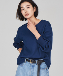 qualite | ﾘﾌﾞｽﾑｰｽVﾈｯｸﾆｯﾄ(ニット/セーター)