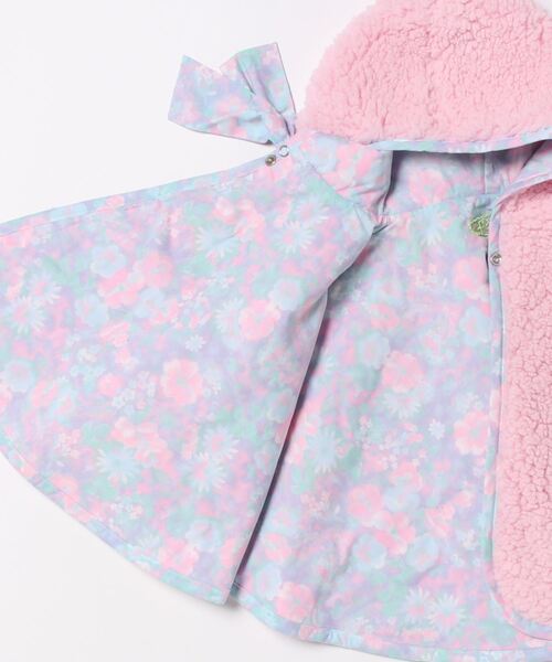 fafa（フェフェ）の「LIOV | ポンチョ（ポンチョ・キッズ・ピンク/ミント・SMALL/MEDIUM）」の5枚目の写真