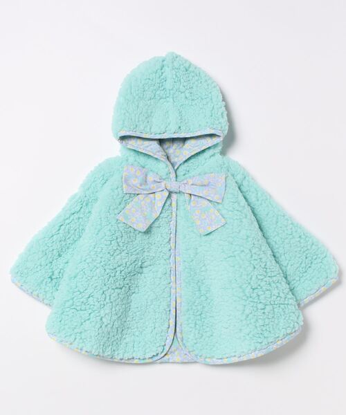 fafa（フェフェ）の「LIOV | ポンチョ（ポンチョ・キッズ・ピンク/ミント・SMALL/MEDIUM）」の6枚目の写真