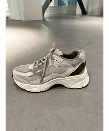 【emmi atelier】メッシュダットスニーカー WHT 24.0 emmi（エミ）の「【emmi atelier】メッシュダットスニーカー