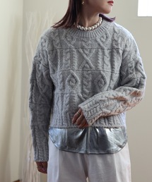 ULEULA | ボリュームケーブルニット(ニット/セーター)