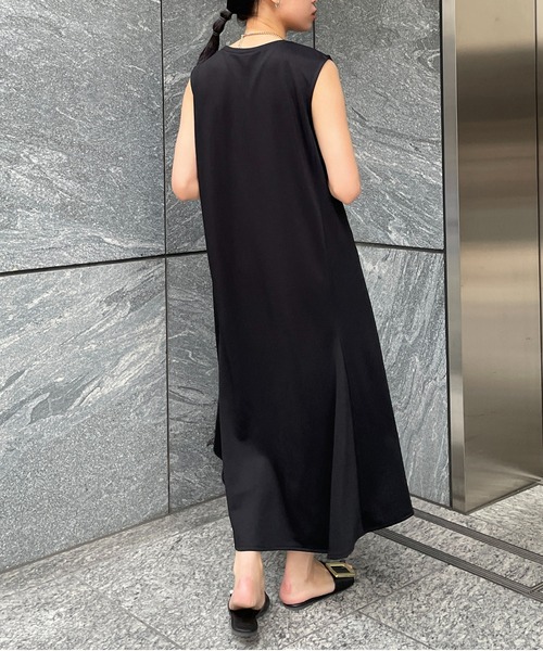 Thevon(ゼボン)の「ポンチノースリマーメイドワンピース(ワンピース・レディース・イエロー/ブラック/アイボリー・M/S)」の10枚目の写真