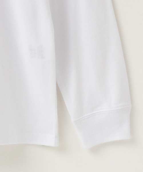 新柄入荷】 胸刺繍ワンポイントロゴ ロングスリーブTシャツ（T