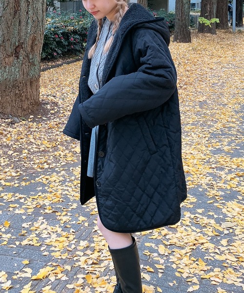 セール】☆裏ボアキルティングフードコート（その他アウター