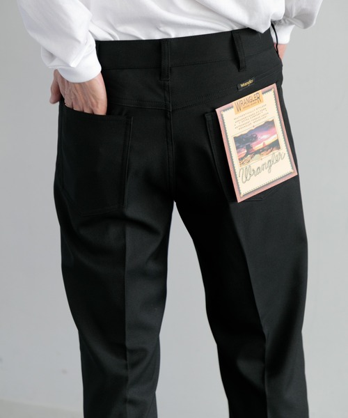 Wrangler（ラングラー）の「Wrangler WRANCHER フレアードレスパンツ 71cm（その他パンツ・メンズ・ブラック・L/M）」の9枚目の写真