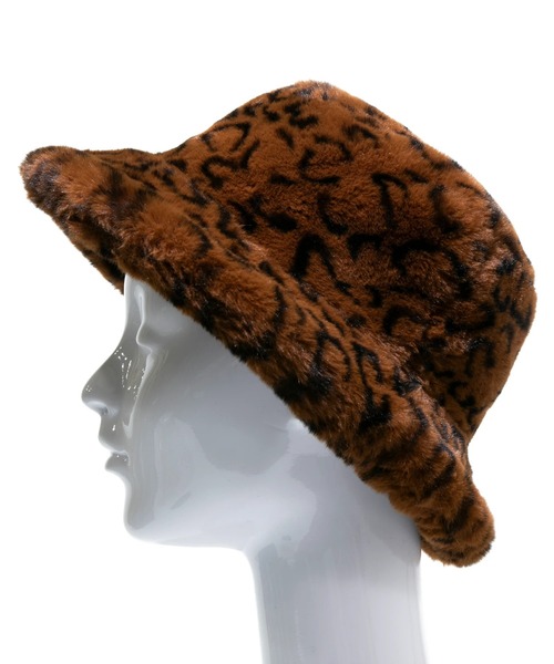 Sense of Grace（センスオブグレース）の「Sense of Grace/センスオブグレイス　FOURRURE HAT（ハット・レディース・ブラウン/アイボリー/ベージュ/チャコールグレー・FREE）」の3枚目の写真