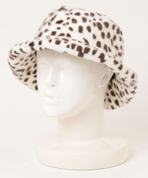 Sense of Grace（センスオブグレース）の「Sense of Grace/センスオブグレイス　FOURRURE HAT（ハット・レディース・ブラウン/アイボリー/ベージュ/チャコールグレー・FREE）」の8枚目の写真