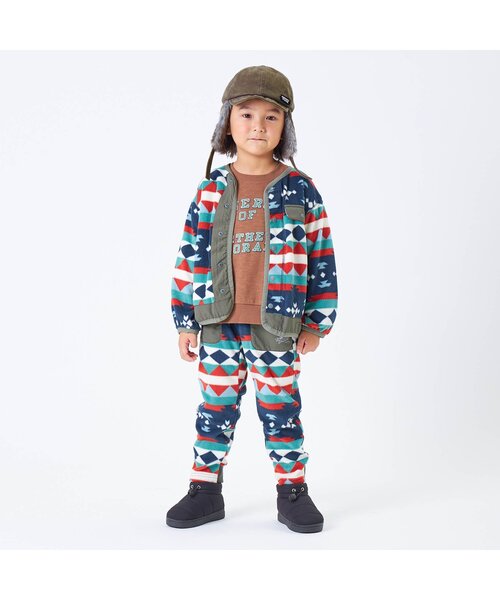 F.O.KIDS(エフオーキッズ)の「あったかフライトキャップ(キャップ・キッズ・カーキ/キャメル/ライトグレー・50/58/54)」の6枚目の写真