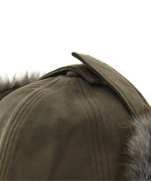 F.O.KIDS(エフオーキッズ)の「あったかフライトキャップ(キャップ・キッズ・カーキ/キャメル/ライトグレー・50/58/54)」の18枚目の写真